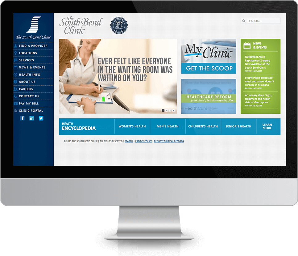 South Bend Clinic <strong>Website</strong>